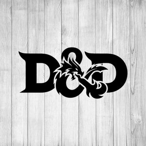 D&D Logo, Dungeons and Dragons svg, DnD Logo, Dungeons and Dragons Icon, DnD icon, DnD Shirt, Dungeons and Dragons shirt, Cricut svg, svg