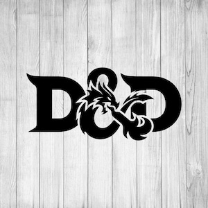 D&D Logo, Dungeons and Dragons svg, DnD Logo, Dungeons and Dragons Icon, DnD icon, DnD Shirt, Dungeons and Dragons shirt, Cricut svg, svg