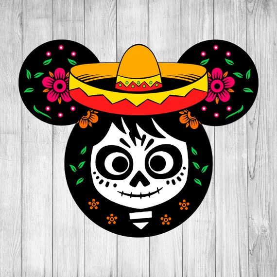 Download Coco Svg Disney Svg Day Of The Dead Svg Mickey Mouse Etsy