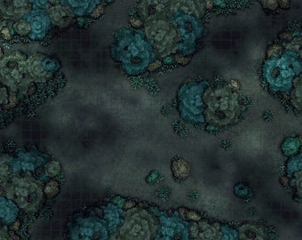Camp Site Battle Map,  DnD Battle Map, D&D, Battlemap, Dungeons and Dragons, 5e, Roll20, Fantasy Grounds, Foundry, VTT, Digital Map