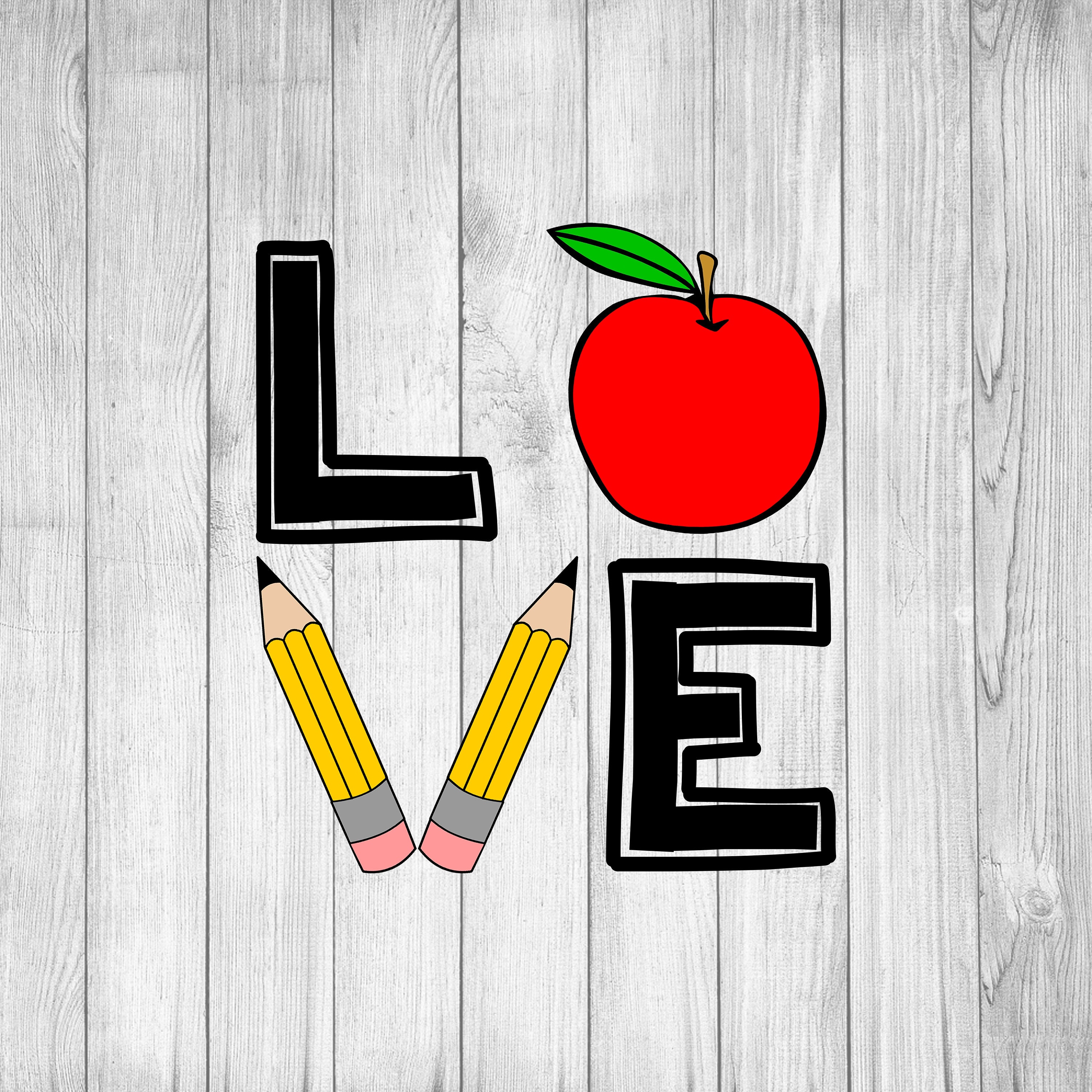 Download Teacher Love School Svg