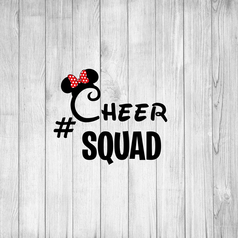 Disney Cheer Svg
