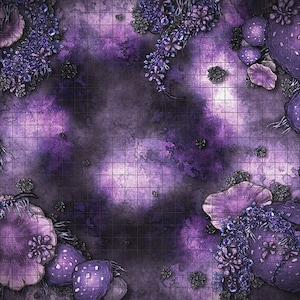 Neverlight Grove Battle Map, DnD Battle Map, D&D, Battlemap, Dungeons and Dragons, 5e, Roll20, Fantasy Grounds, Foundry, VTT, Digital Map
