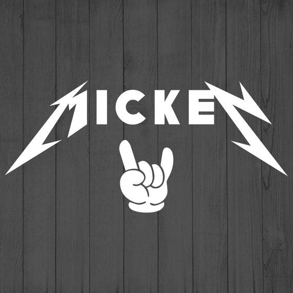 mickey metallica shirt