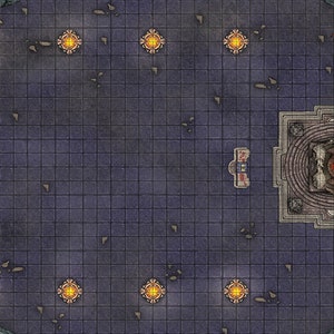 Altar Battle Map, DnD Battle Map, D&D, Battlemap, Dungeons and Dragons, 5e, Roll20, Fantasy Grounds, Foundry, VTT, Digitale kaart