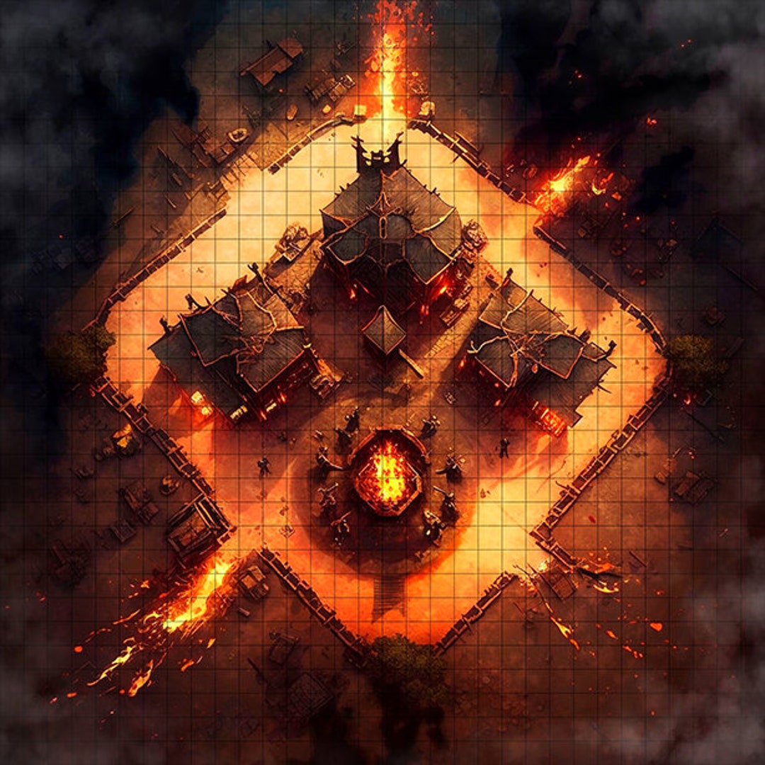 Hell rises battle map dnd battle map d d battlemap finland 50 off