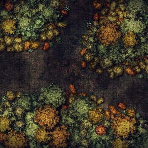 Forested Choices Battle Map, D&D, Battlemap, Dungeons and Dragons, 5e, Roll20, Fantasy Grounds, Gießerei, VTT, Digital Map