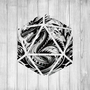 D20 Dragon Scene, D20 shirt, Critical Hit svg, Critical Roll svg, Dungeons and Dragons svg, DnD Shirt, Dungeons and Dragons shirt, Cricut