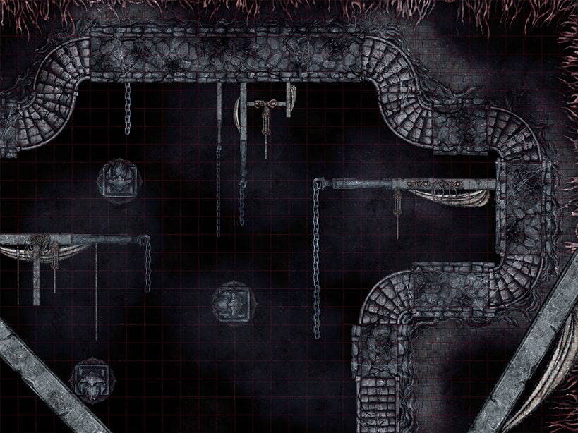 Abyssal Stairs Battle Map Dnd Battle Map D&D Battlemap - Etsy Israel