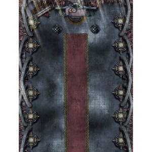 Vampire Lair Battle Map, DnD Battle Map, D&D, Battlemap, Dungeons and Dragons, 5e, Roll20, Fantasy Grounds, Foundry, VTT, Digitale kaart