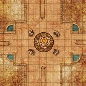 Crossing Paths Battle Map, DnD Battle Map, D&D, Battlemap, Dungeons and Dragons, 5e, Roll20, Fantasy Grounds, Foundry, VTT, Digital Map