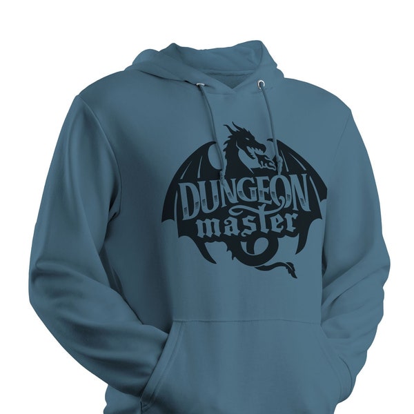 Dungeon Master Hoodie | Dungeons and Dragons D&D Dragon Master DnD Role Play Game Gift | Printed In-HOuse