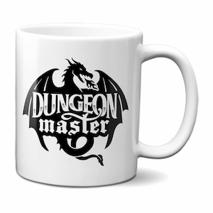 Dungeon Master Mug | Dungeons and Dragons D&D Dragon Master DnD Gift |Printed In-House
