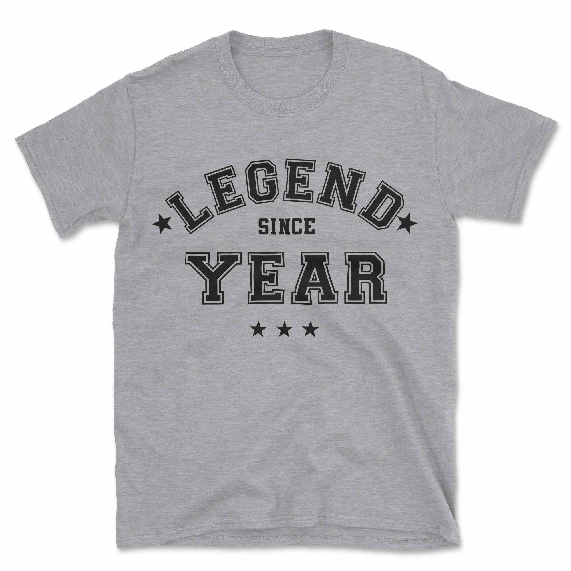 Legend Since T-Shirt | Etsy