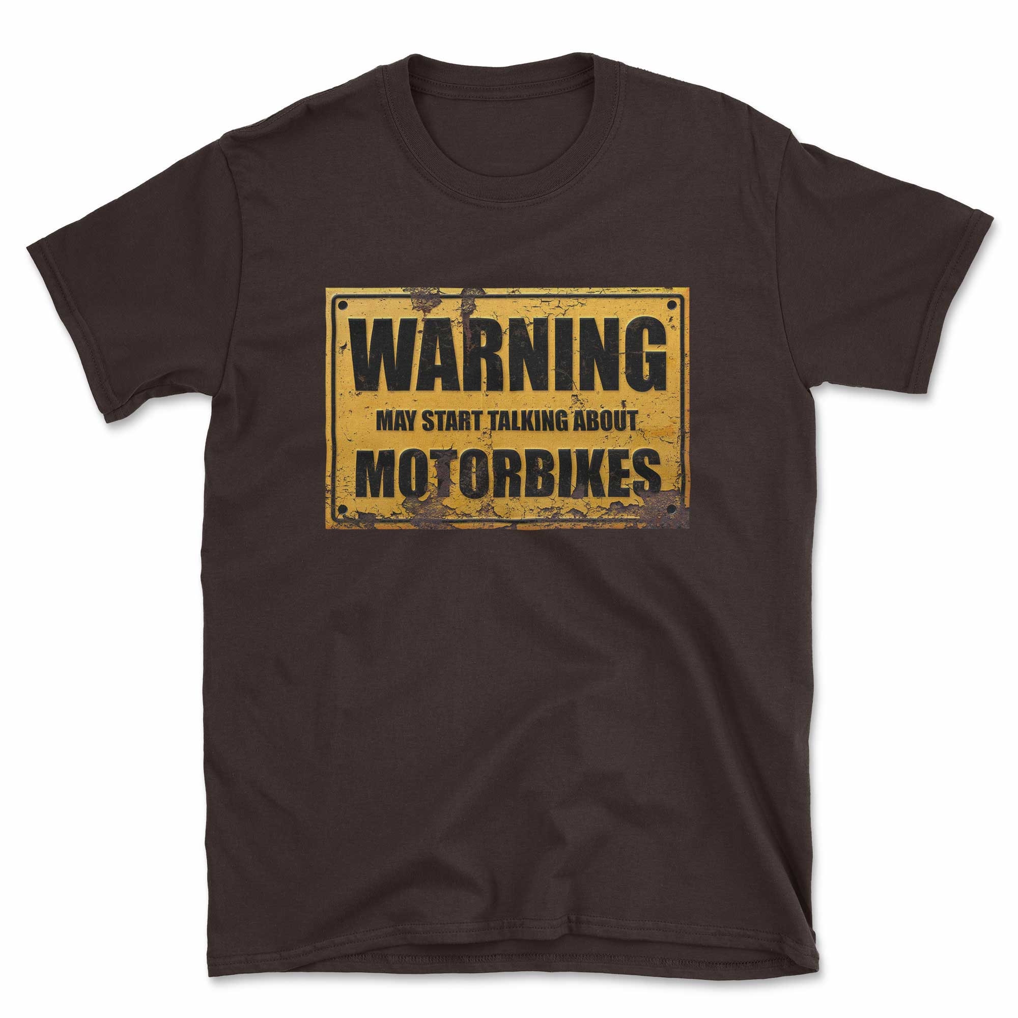 Warning May Start Talking About Motorbikes T-shirt Funny - Etsy UK