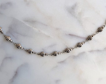 Collar de hongos, Cadena de hongos delicados, Hongo de plata, Gargantilla, Núcleo de cabaña, Collar mínimo único, Regalo para ella, Acero inoxidable 304