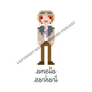 Amelia Earhart - Cross Stitch Pattern - Aviator - Pilot