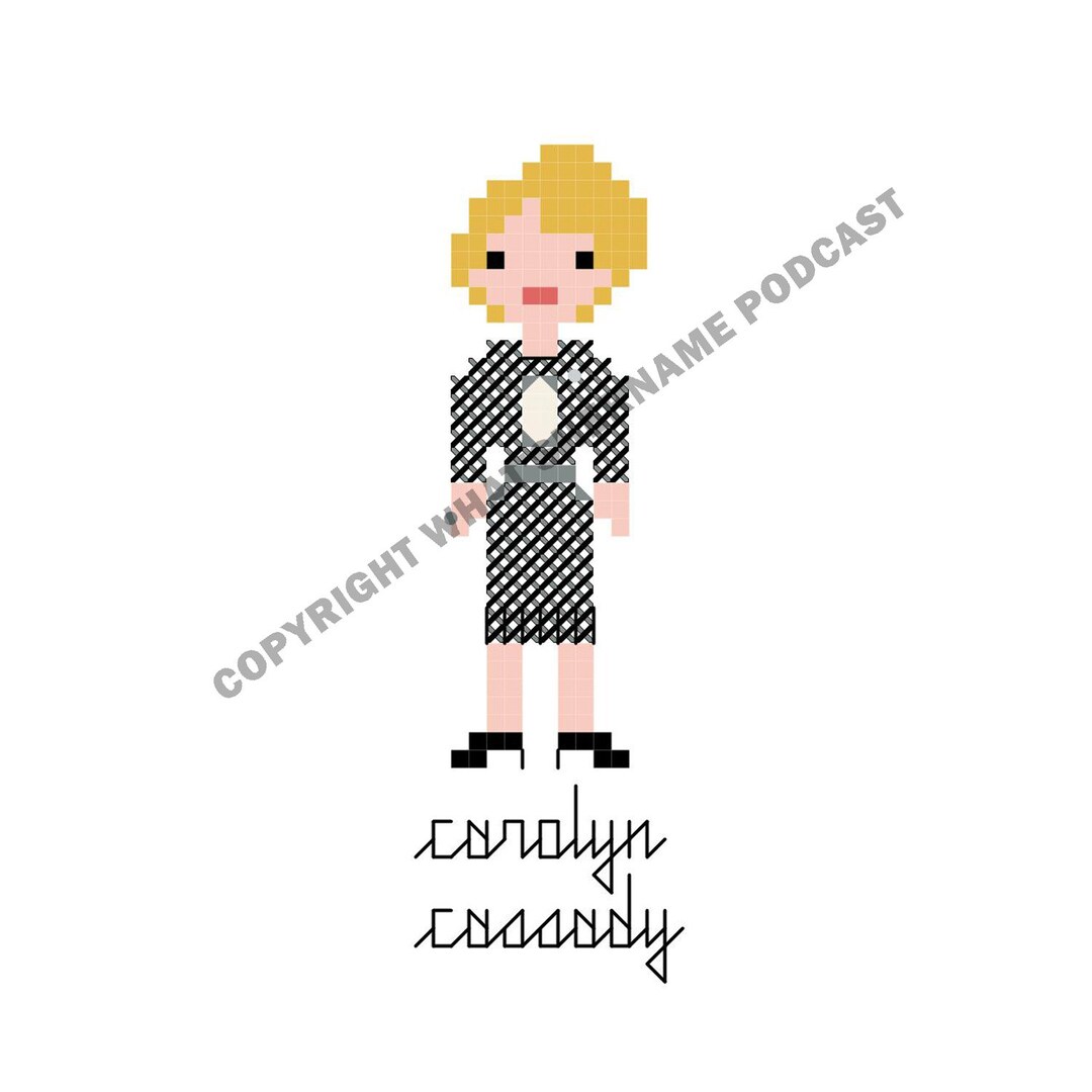 Carolyn Cassady Beat Generation Beat Writer Artist Cross Stitch