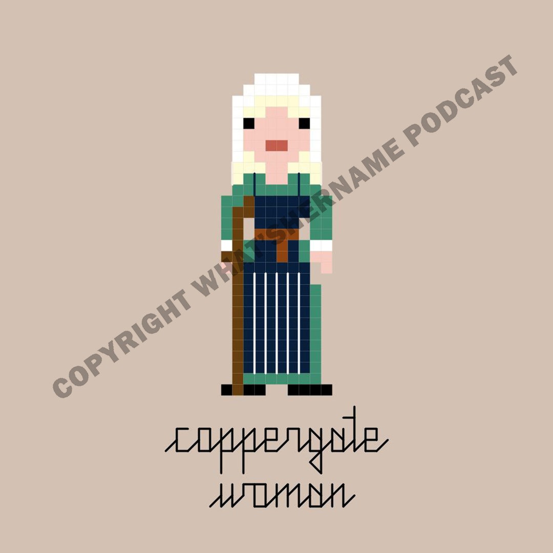 Coppergate Woman Cross Stitch Pattern viking Archaeology - Etsy