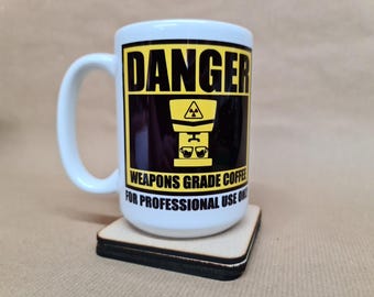 Mug bicolore en céramique de 15 oz de qualité militaire