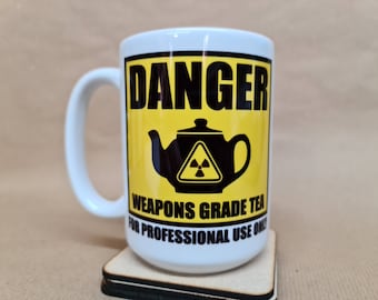 Tasse bicolore en céramique de 15 oz de thé de qualité militaire