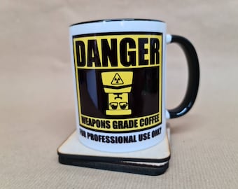 Tasse bicolore en céramique de 11 oz à café de qualité militaire