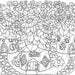 Hobbit Hole Coloring Page // Printable Coloring Page // Digital ...