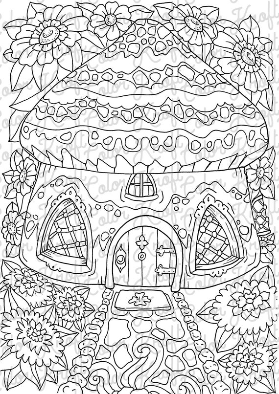 fairy-garden-coloring-page-printable-coloring-page-etsy