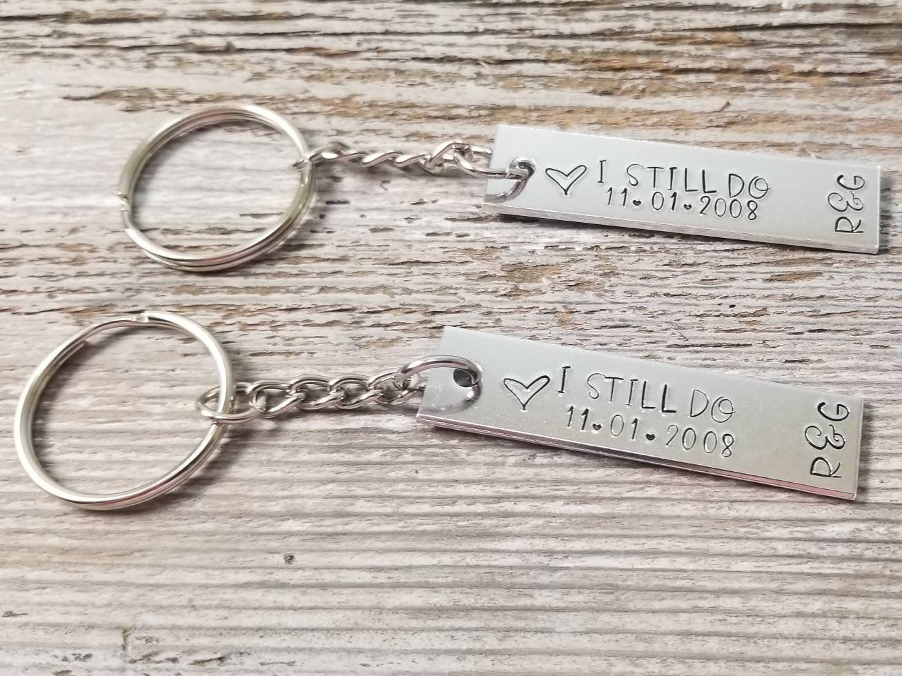 I Still Do Keychain Anniversary Gift Keychain Husband Wife Etsy