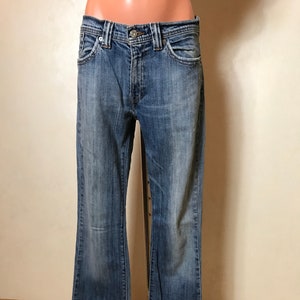 Levi&#39;s vintage 90s women&#39;s jeans, small size, maxi length, bell bottoms design pants, five pockets, classic denim jeans