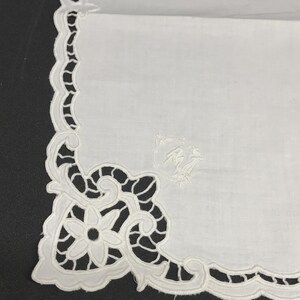 Vintage Textiles Collection: 80s Gauze Fabric, Red Plaid Cotton, 70s Lace Handkerchief, 80s Lanvin Scarf image 19