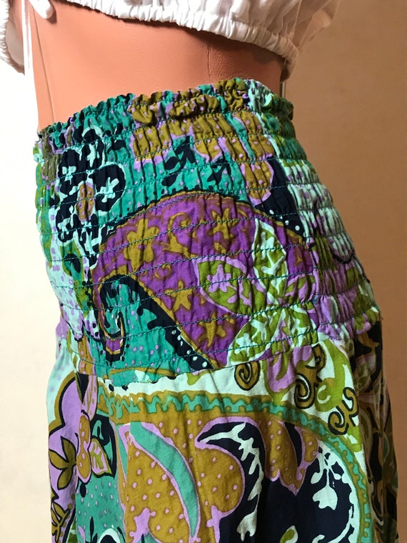 Indian harem vintage pants, gauze cotton fabric, absa… Gem