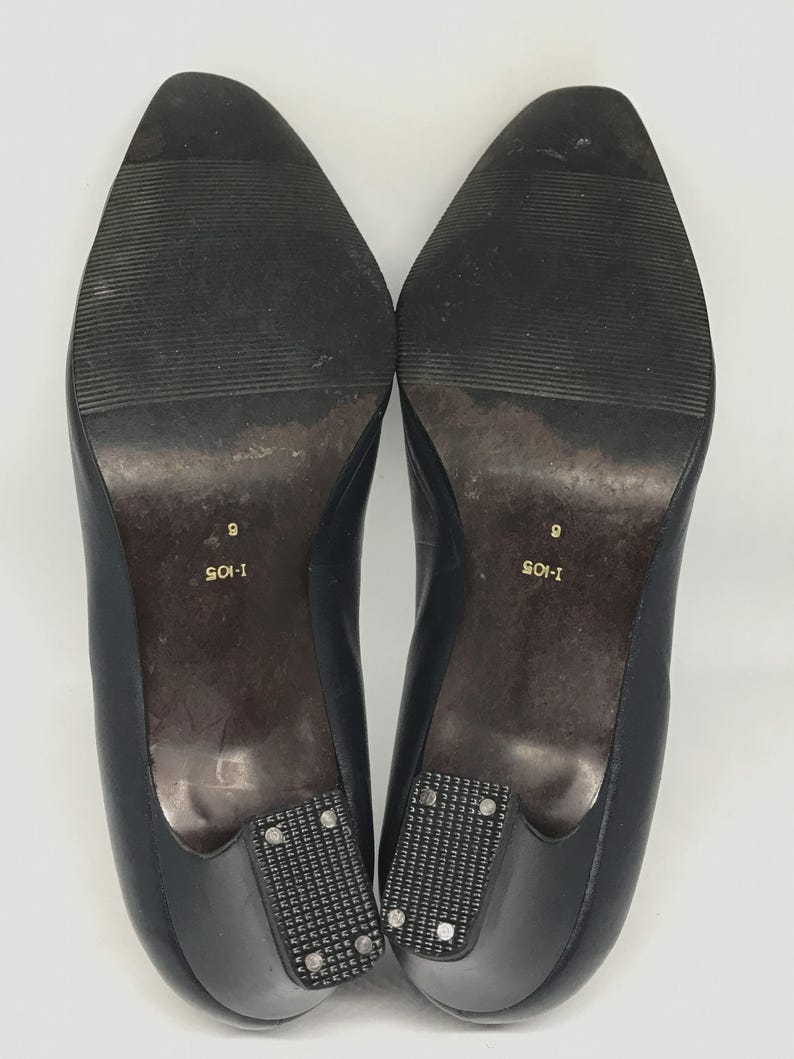 Vintage Footwear Collection Size EU 39: Leather Flats, Suede Heels, Slouch Boots, Sneakers image 16