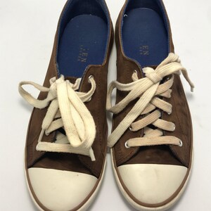 Vintage Footwear Collection Size EU 39: Leather Flats, Suede Heels, Slouch Boots, Sneakers RL Suede Sneakers 39