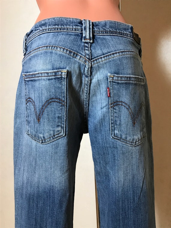 Levi's vintage 90s women's jeans, small size, max… - image 6