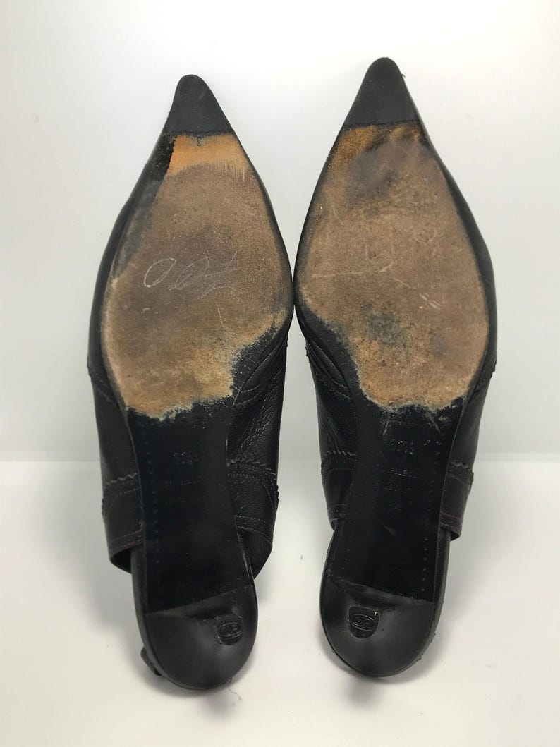 Vintage 90s Designer Shoe Collection: Hermes, Marc O'Polo, Clarks, Bata (Sizes EU 37-38) image 19