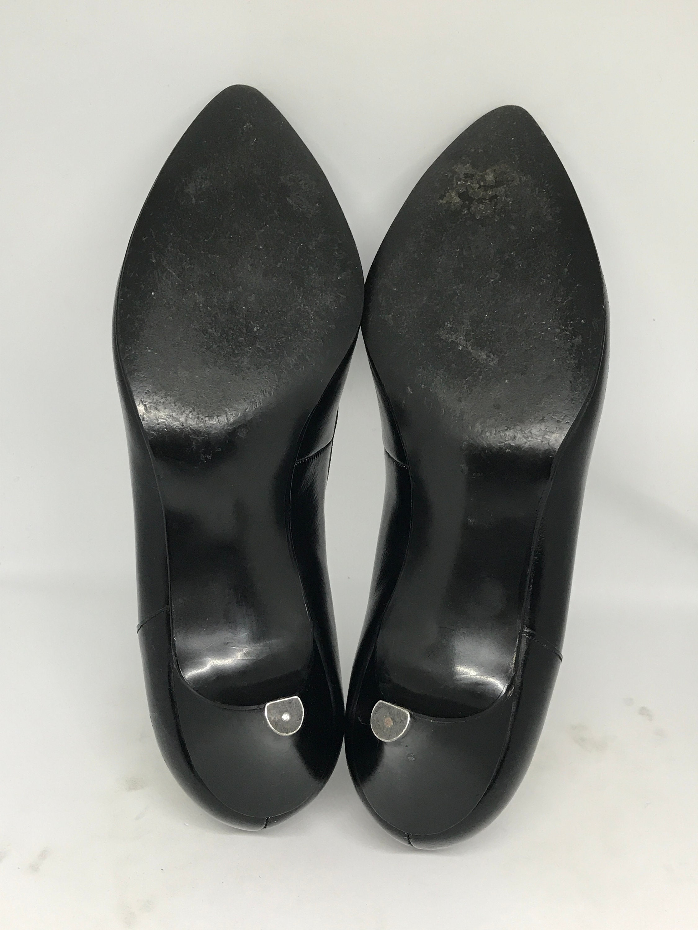 Bally Vintage 90s shoes black leather size 37 EUR elegant