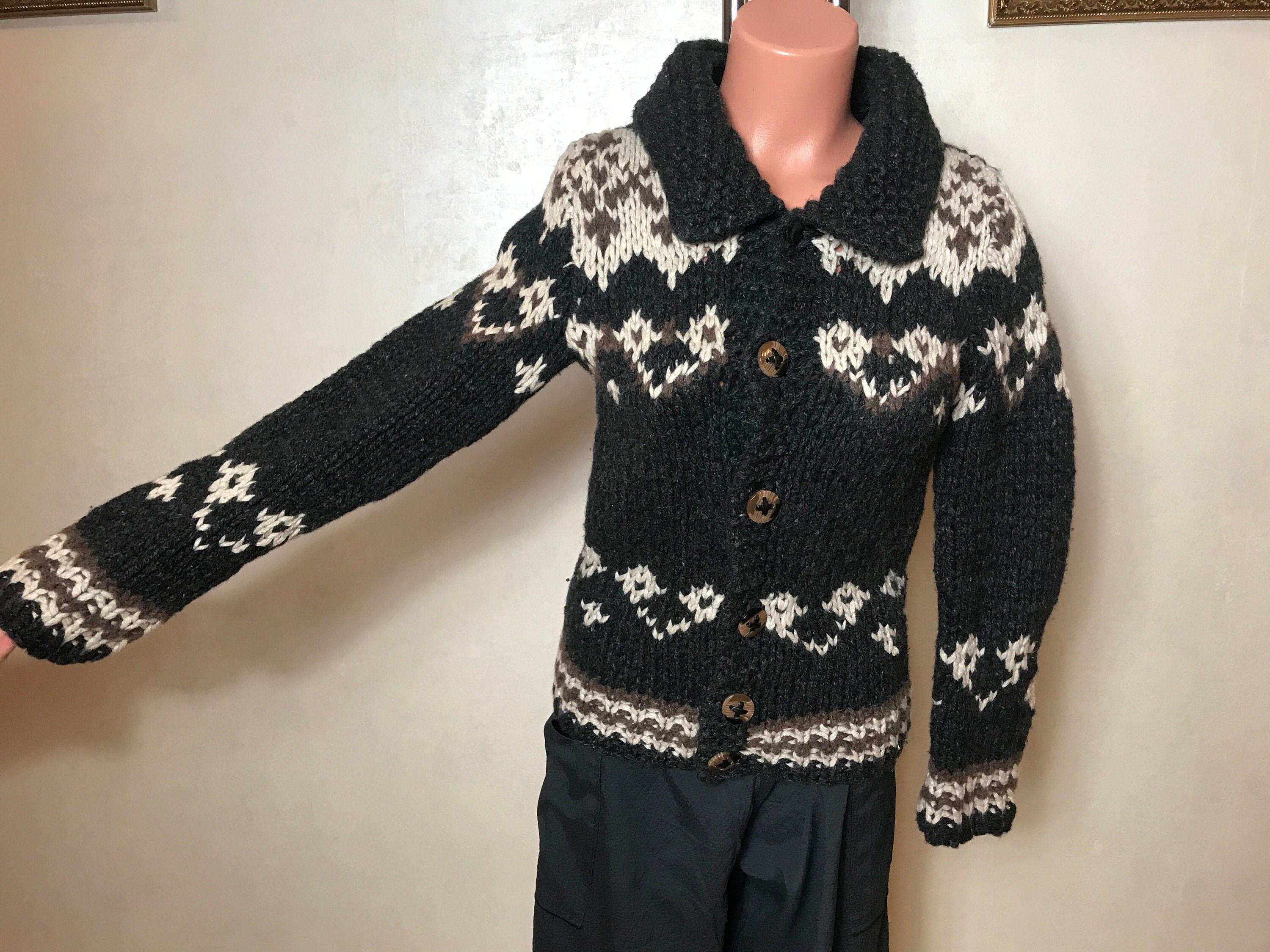Long Tribal Cardigan - Etsy
