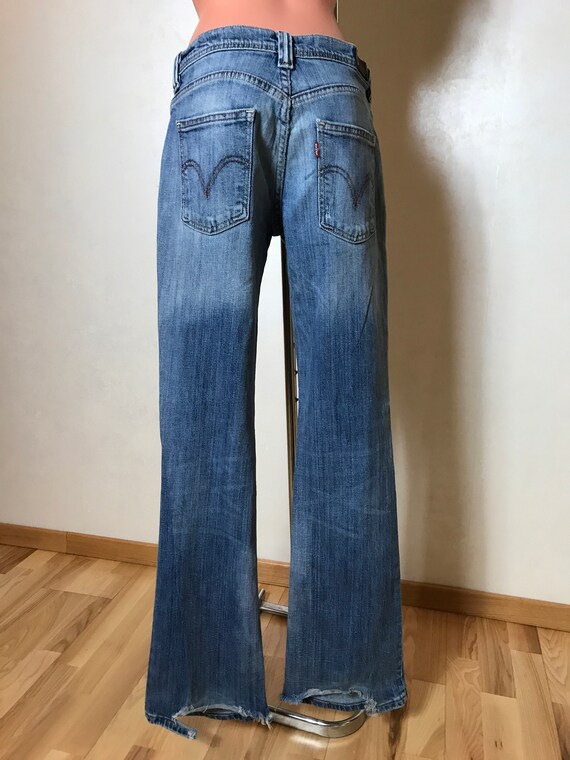 Levi's vintage 90s women's jeans, small size, max… - image 5