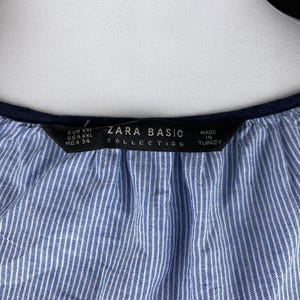 Vintage & moderne topcollectie: 80s zijde turquoise, Zara ruches katoen, bloemenprint, tie dye viscose, maat L afbeelding 15