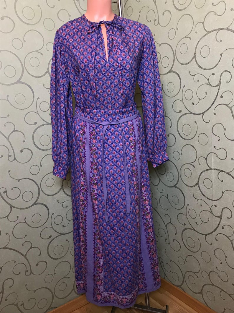 Vintage Skirt Suit Collection: 70s & 80s Co-ord Sets, Silk Dirndl, Wool Floral and 3-Piece Outfits Demery Wool Print L