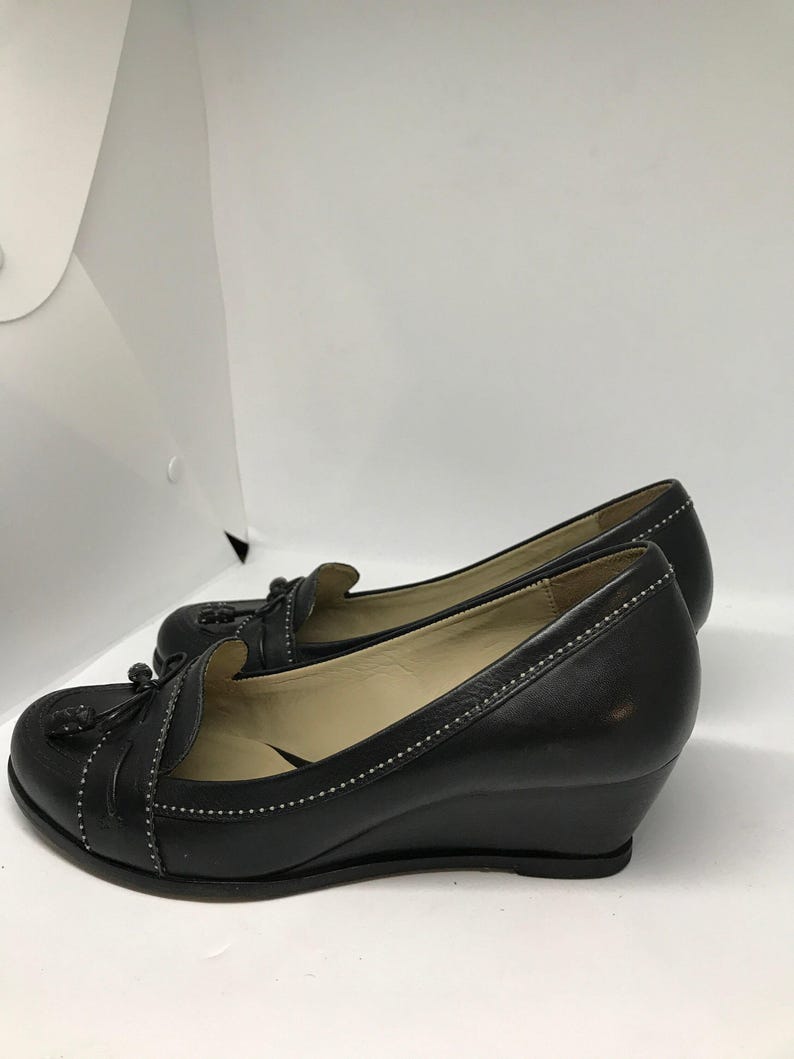 Vintage 90s Designer Shoe Collection: Hermes, Marc O'Polo, Clarks, Bata (Sizes EU 37-38) image 8