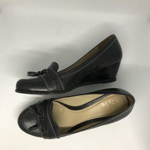 Vintage 90s Designer Shoe Collection: Hermes, Marc O'Polo, Clarks, Bata (Sizes EU 37-38) Clarks Wedges 37