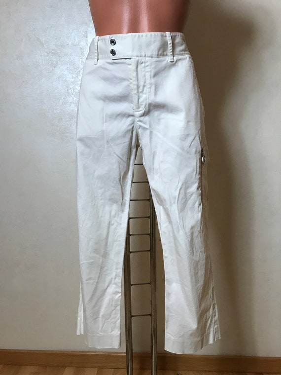 Ralph Lauren women's capri pants, medium size, white … Gem