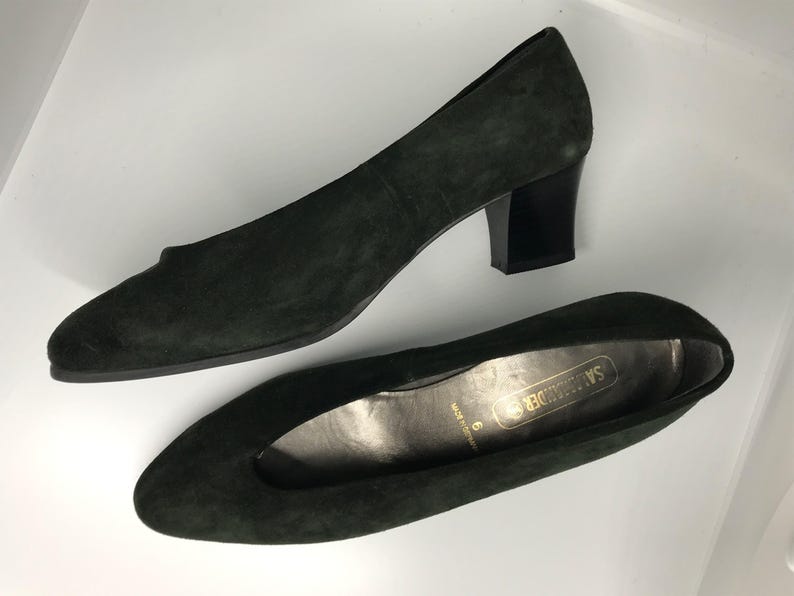 Vintage Footwear Collection Size EU 39: Leather Flats, Suede Heels, Slouch Boots, Sneakers image 6
