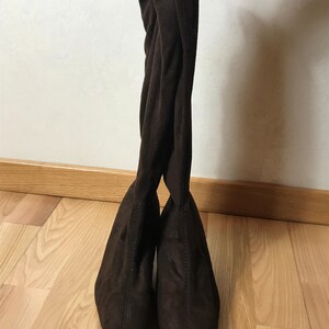 Vintage Footwear Collection Size EU 39: Leather Flats, Suede Heels, Slouch Boots, Sneakers image 10
