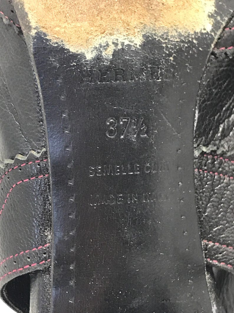 Vintage 90s Designer Shoe Collection: Hermes, Marc O'Polo, Clarks, Bata (Sizes EU 37-38) image 20