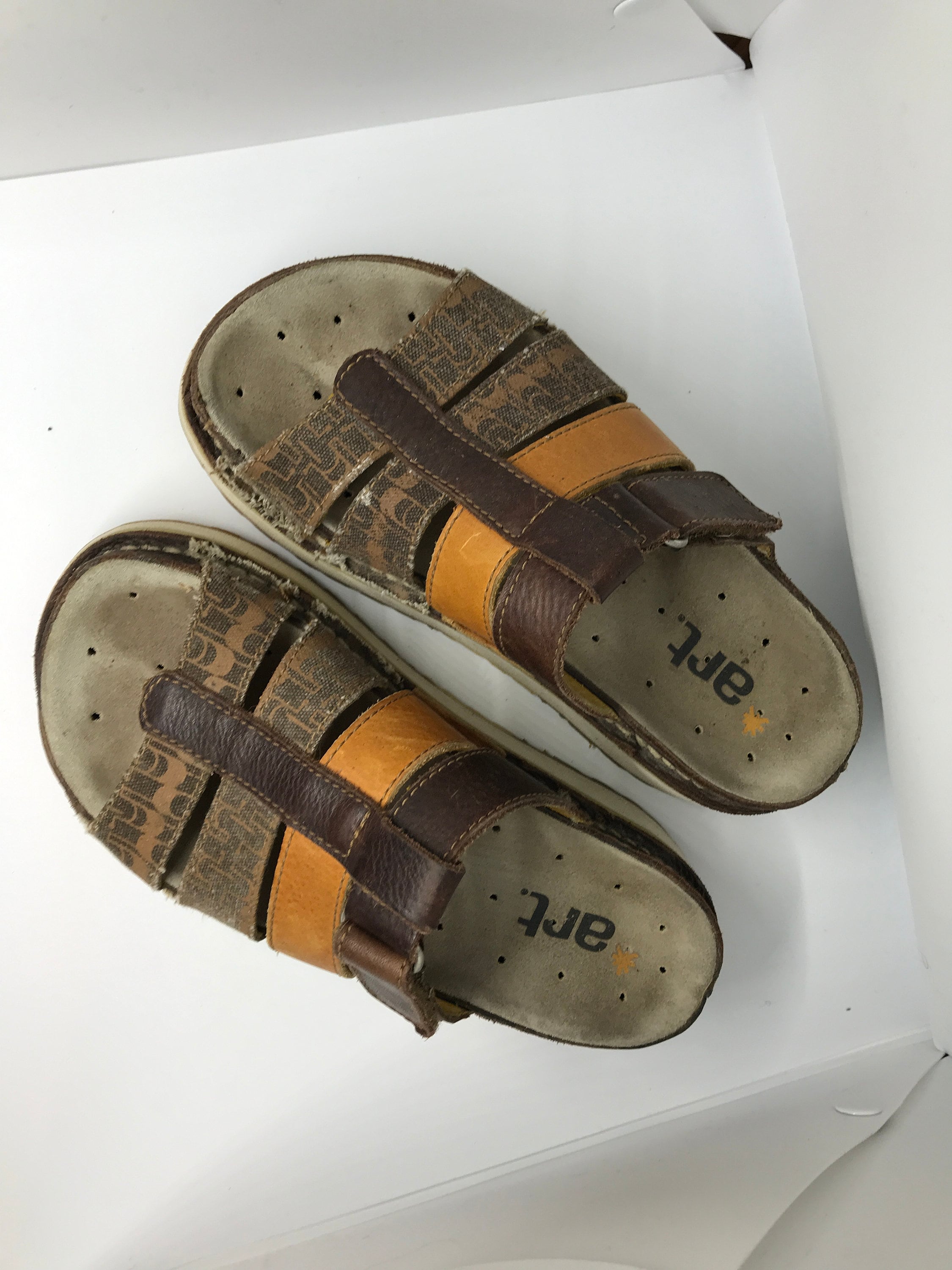 Art sandals deals