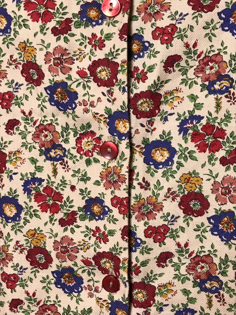 Vintage & moderne topcollectie: 80s zijde turquoise, Zara ruches katoen, bloemenprint, tie dye viscose, maat L afbeelding 10