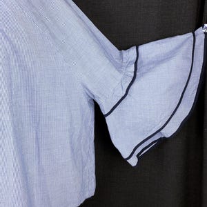 Vintage & moderne topcollectie: 80s zijde turquoise, Zara ruches katoen, bloemenprint, tie dye viscose, maat L afbeelding 14